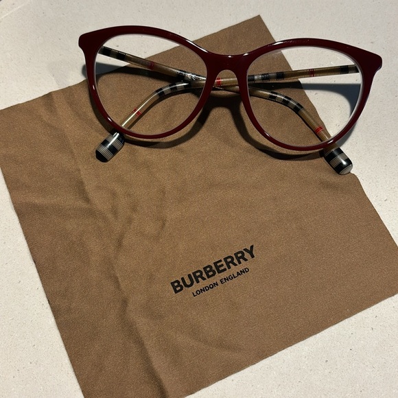 Authentic Burberry Prescription Eyeglasses - Picture 11 of 16